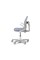 Комплект парта Imparare Grey + кресло Mente Grey с подлокотниками + чехол для кресла в подарок! - фото 10861