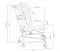 Детское кресло Bunias Grey Cubby с подлокотниками + чехол в подарок - фото 11074