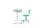 Комплект парта + стул трансформеры Omino FunDesk - фото 8918