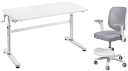 Комплект парта Imparare Grey + кресло LST9 Grey 250858 - фото 12421