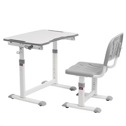 Комплект парта + стул трансформеры Olea GREY Cubby 222042