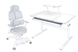 Комплект Cubby Tulipa Grey + кресло FunDesk Estate Grey II 251140