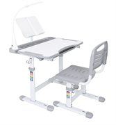 Комплект парта + стул трансформеры Vanda Grey Cubby (c лампой и подставкой) 222012