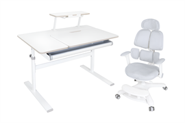 Комплект Cubby Tulipa Grey + кресло FunDesk Estate Grey II 251140