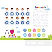 Накладка-подсказка на парту FunDesk SS19-S для деток младшей школы 222392