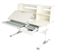 Комплект парта Fiore II Grey + кресло Solerte Grey + накладка на парту в подарок! 223135 - фото 10238
