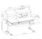 Парта для школьника Cubby Iris II Grey 223066 - фото 10631