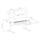 Комплект парта Volare II Grey + кресло LST9 Grey 250895 - фото 12539