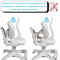 Детское кресло Fortuna Grey Fundesk (с подлокотниками и подставкой) 250621 - фото 12695