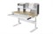 Комплект парта Ginepro Grey + кресло LST9 Grey + удлинитель WSB4-2 250920 - фото 12851