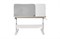 Комплект парта Ginepro Grey + кресло LST9 Grey + удлинитель WSB4-2 250920 - фото 12852
