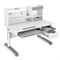 Комплект парта Sentire Grey + кресло Solerte Grey 222502 - фото 13723