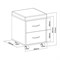 Детская тумбочка FunDesk SS15W Pink 515713 - фото 4530