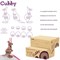 Растущая парта-мольберт и стул для дома Cubby Karo 222091 - фото 5522
