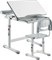 Комплект парта + стул трансформеры Bellissima Grey FUNDESK 222811 - фото 8887