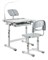 Комплект парта + стул трансформеры Bellissima Grey FUNDESK 222811 - фото 9818