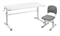 Комплект парта Imparare Grey + стул SST3D Grey 250853 - фото 9907