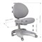 Комплект парта Iris II Grey + кресло Cielo Grey + чехол для кресла в подарок 223084 - фото 9989